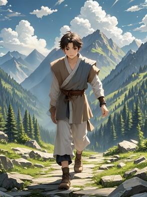 山村少年的爱情故事歌词